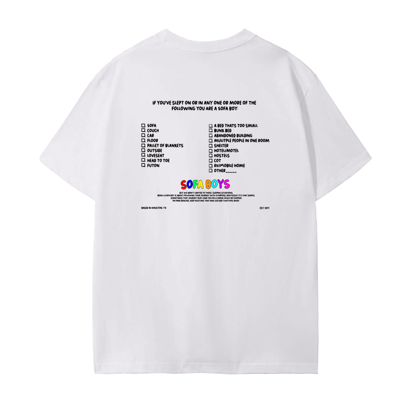 Sofa Boys Logo Tee
